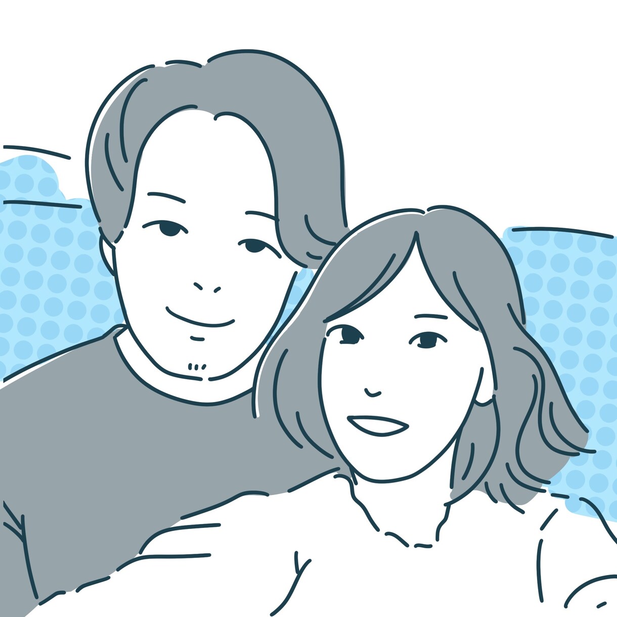 お写真をシンプルおしゃれな似顔絵風イラストにします 商用利用◎SNSや動画配信に！自分だけのオリジナルアイコン♡ イメージ3