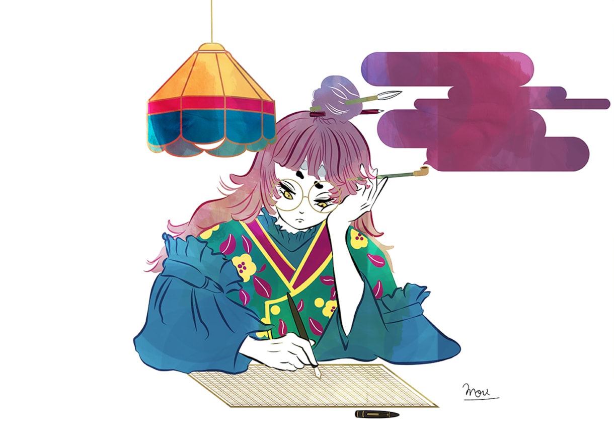 用途に合わせた人物のオリジナルイラストを作成します ポップで個性的なイラストを作成します イメージ2