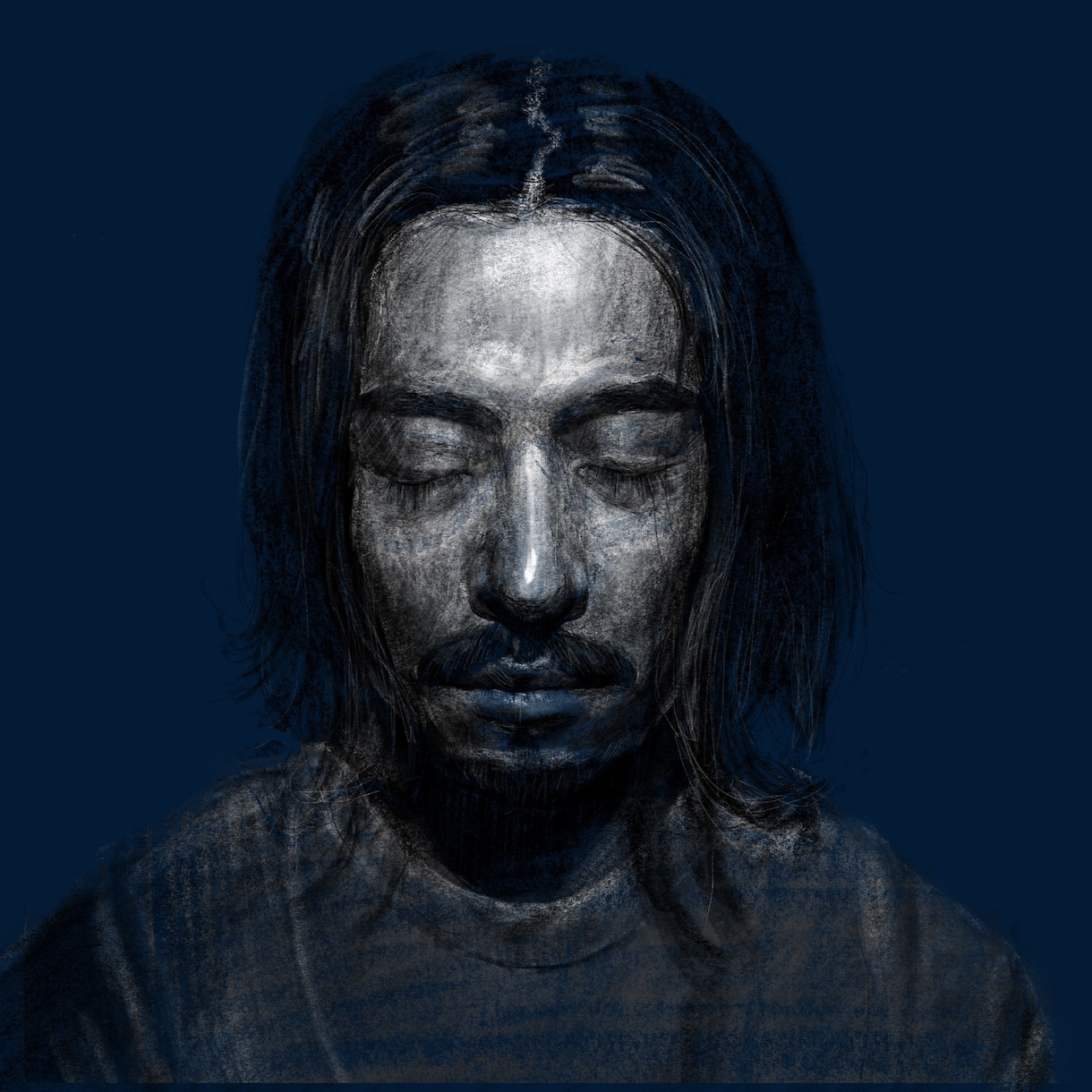 存在感のあるリアルなデジタル似顔絵を描きます アイコンやプロフィールにおすすめです！ イメージ1