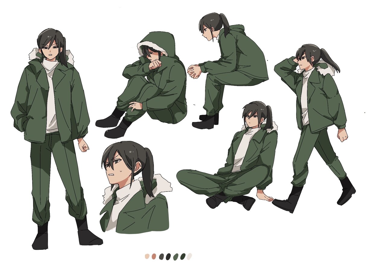 キャラデザやイメージスケッチ等創作のお手伝いします イラスト依頼経験多数、漫画のアシスタントもできます イメージ2