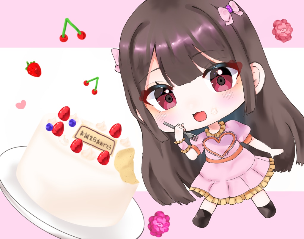 アイコンやサムネイル,グッズ用イラストを描きます 丁寧で綺麗な色使いのかわいいイラストを描かせていただきます♪ イメージ3