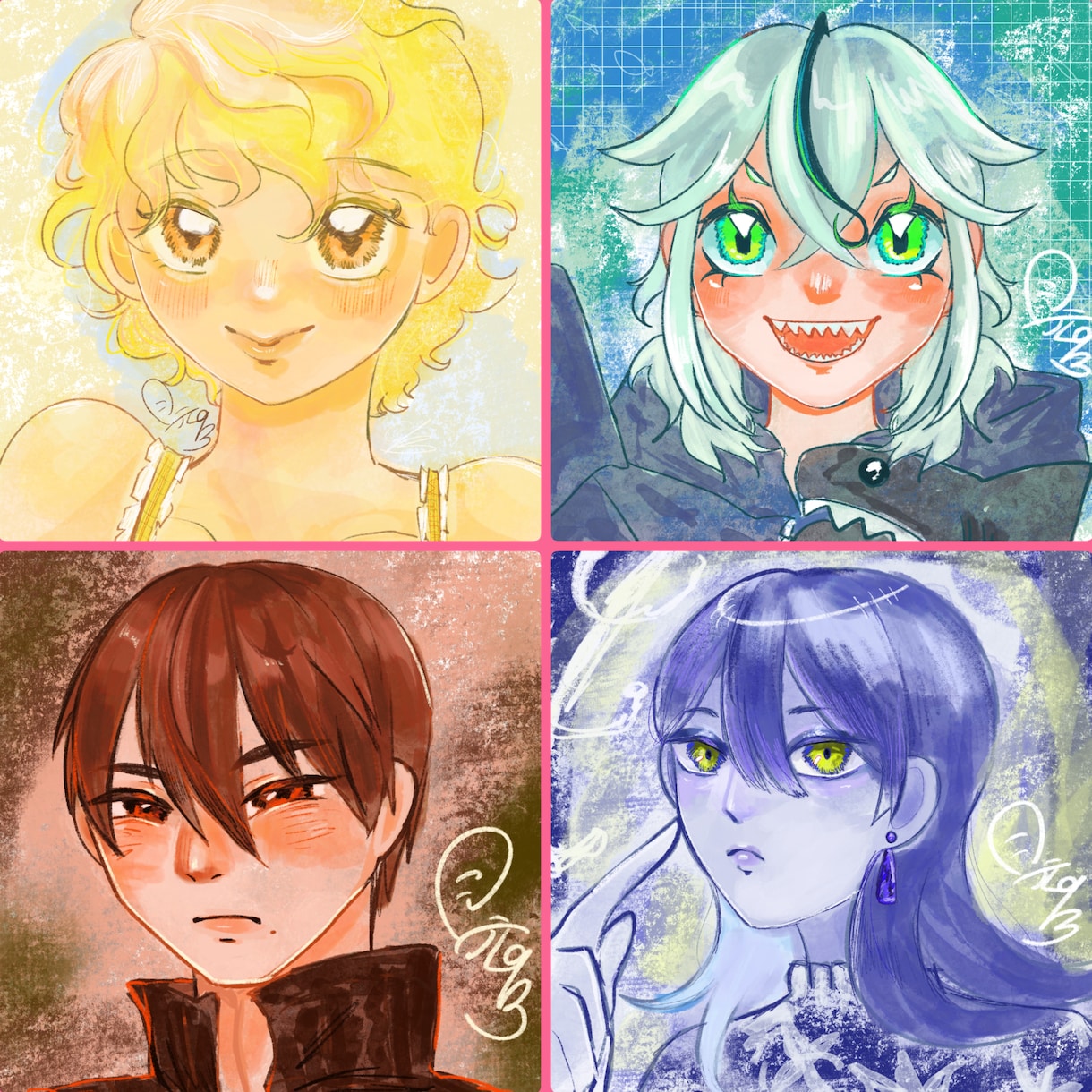 雰囲気おまかせアナログ風アイコン描きます ざっくりとしたイメージを形にするコミッションです イメージ1