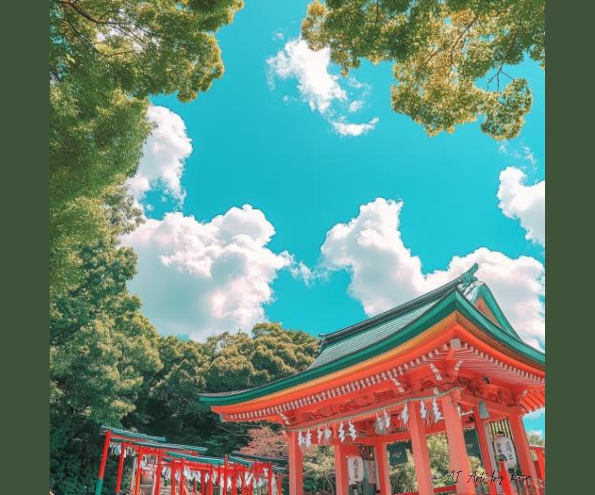 今ご縁ある神様、神社、ルーツを伝えます 循環させベースの周波数を軽くし願う未来にチャンネル合わせ イメージ2