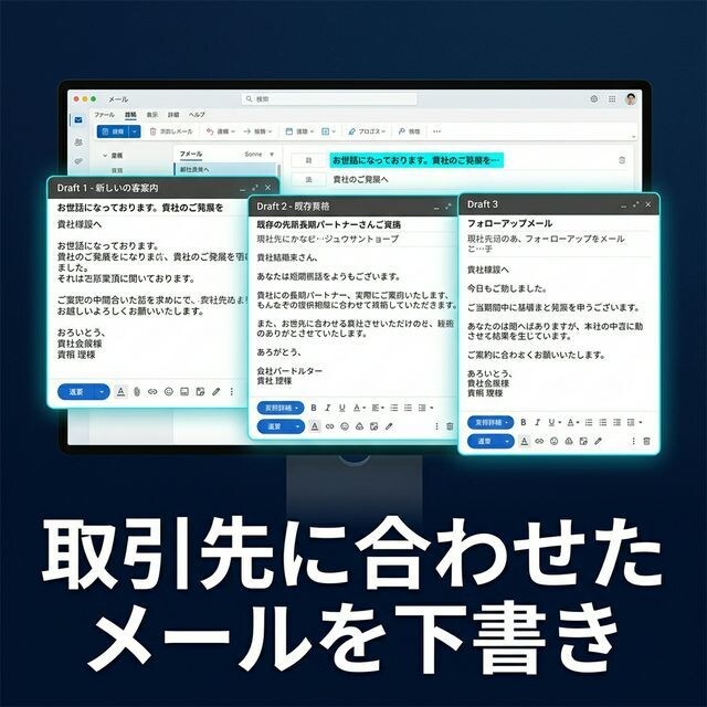 あなた専用のAIエージェントを構築します エンジニアでなくても使える。あなた専用のAI業務スタッフ。 イメージ7
