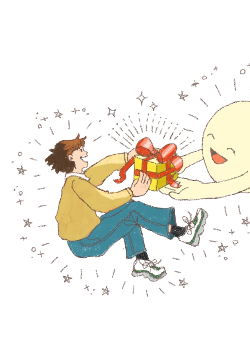 浮遊×人物⭐︎ポップで親しみあるイラスト描きます 挿絵・アイコン・プレゼントなどちょっぴり個性出したい方へ！ イメージ5