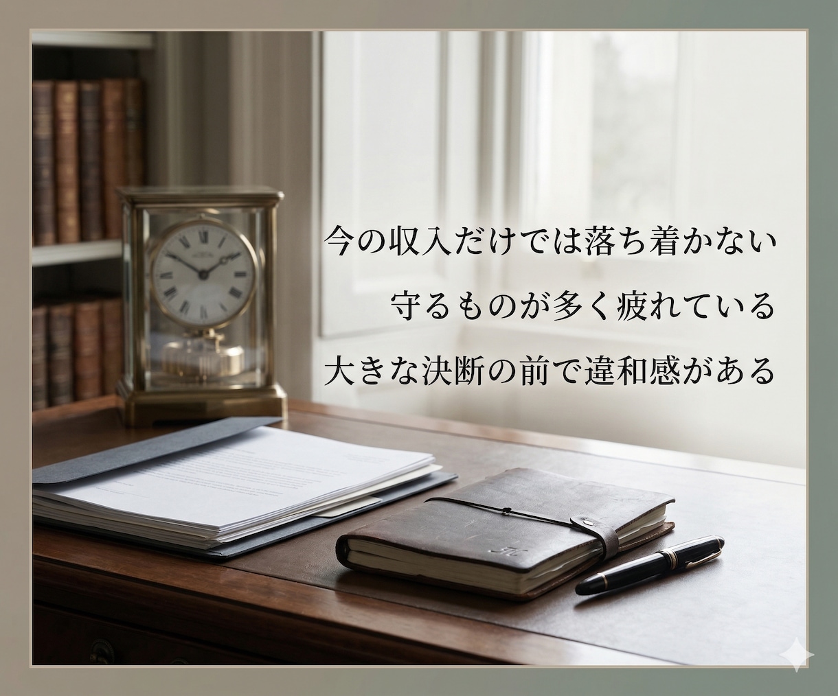 お金とこの先の人生の不安を本質から読み解きます 【デビュー価格】金運のその先、人生の不安と流れを整える鑑定 イメージ2