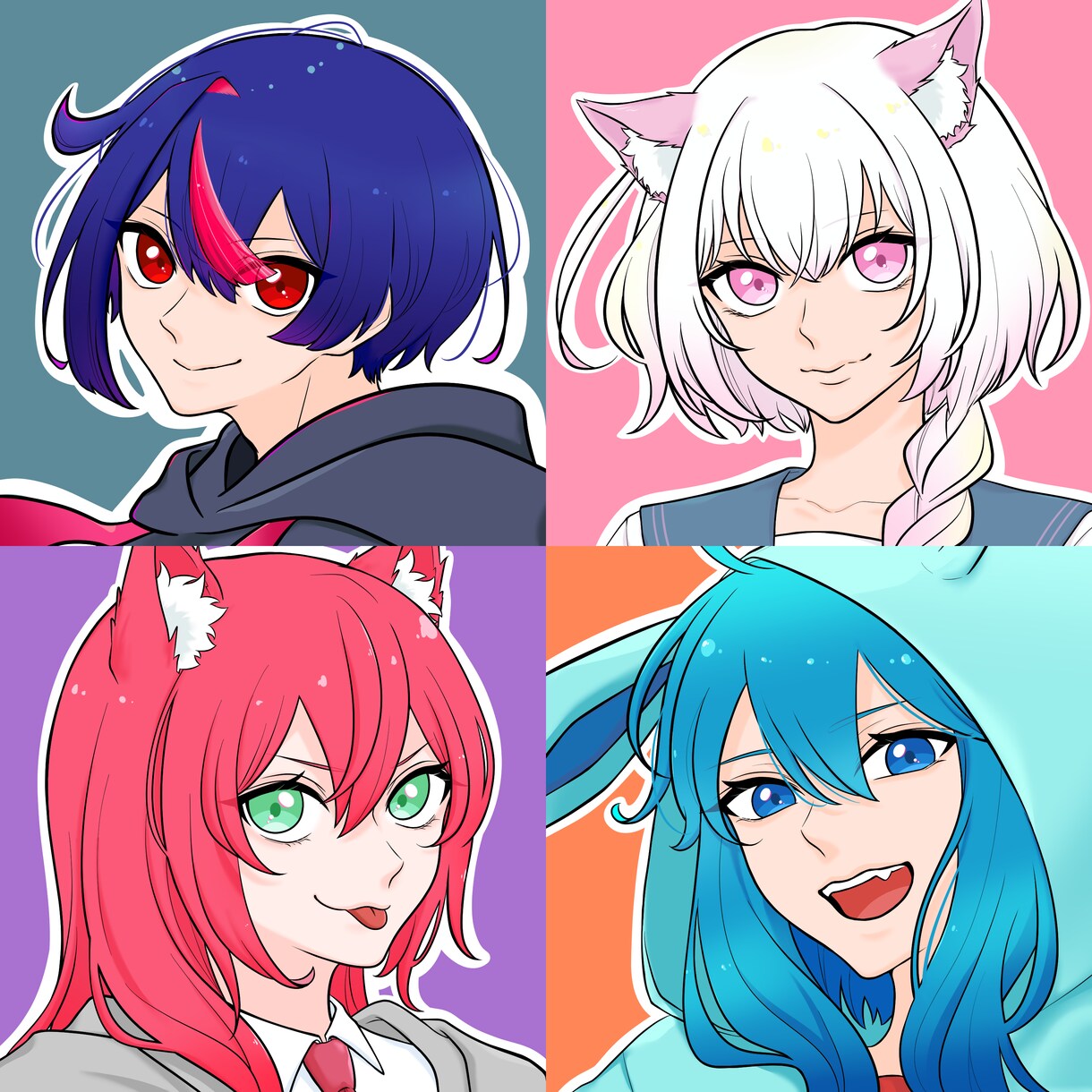 等身イラストお描きします 商用利用◎かっこいいオリジナルキャラクターを！ イメージ1