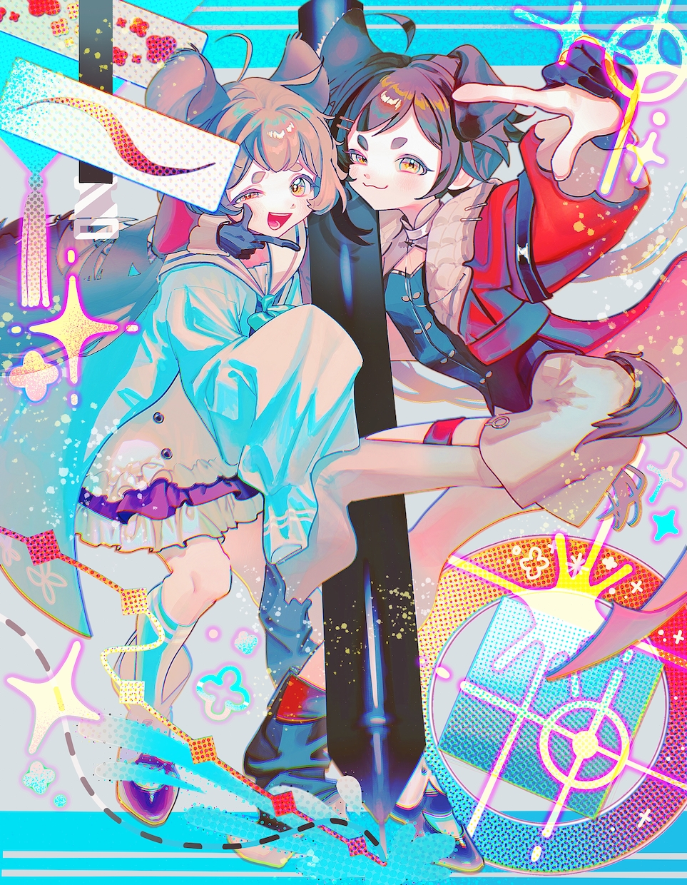 キャラクターイラストの制作いたします 配信活動/商用利用/個人使用等 幅広い用途で使用可能 イメージ2