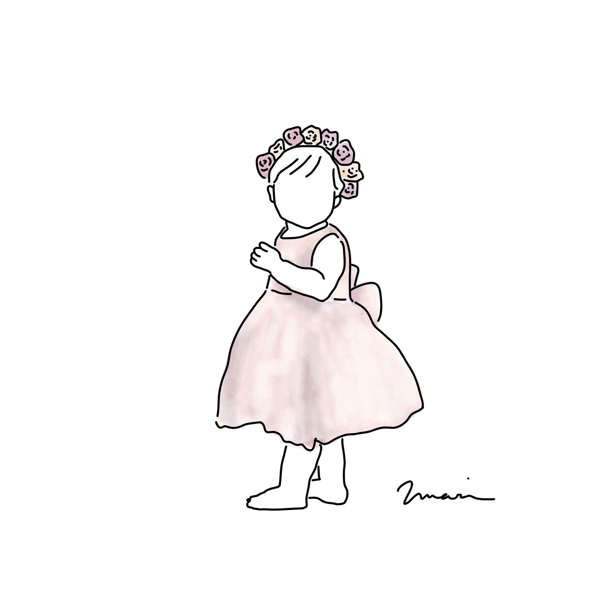 カップルやご家族、お子様なんでもイラストかきます 結婚式やSNS、記念にいかがでしょうか❁ イメージ6