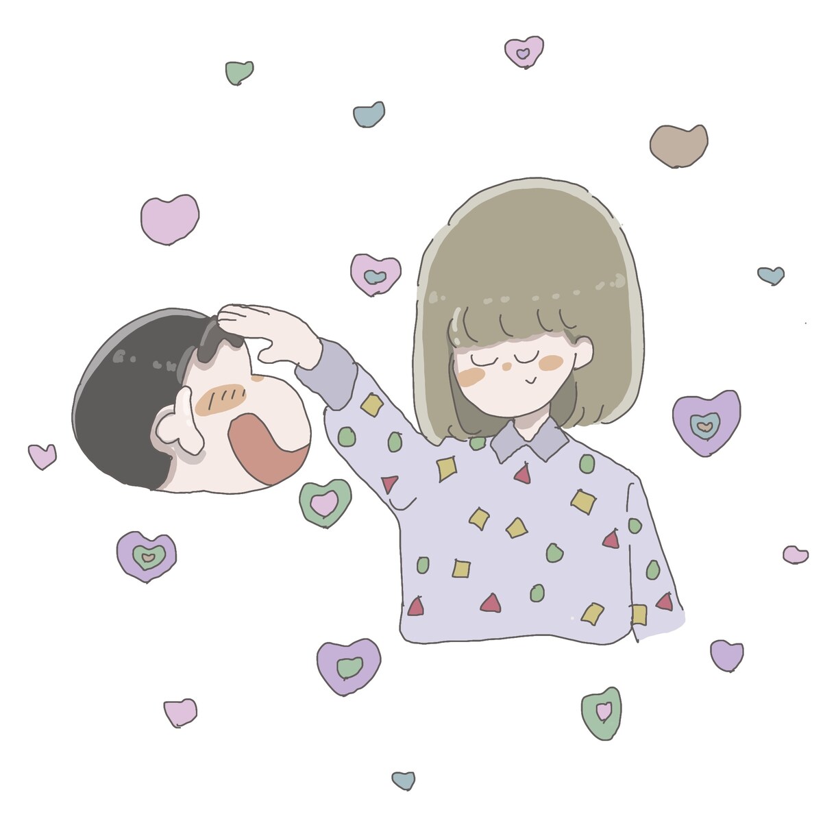似顔絵イラスト書きます イラストレーションをお描きします。 イメージ1