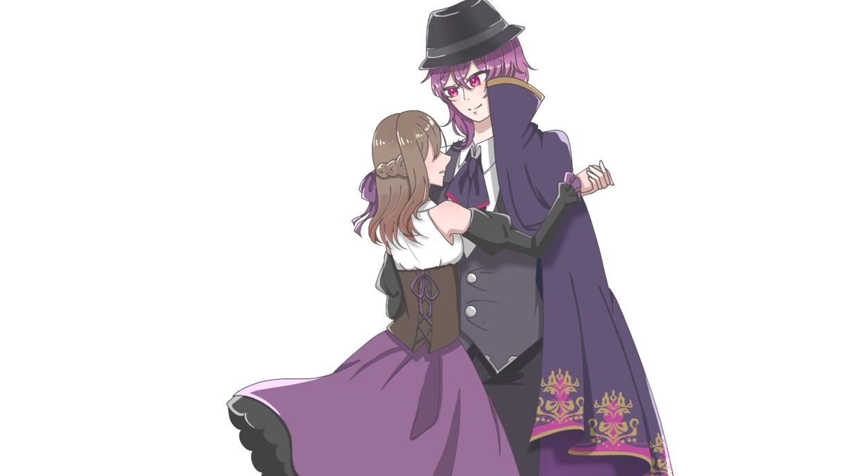 あなたの妄想をイラストにします 背景付き、ココナラ最安価であなたの妄想を夢絵に！ イメージ6