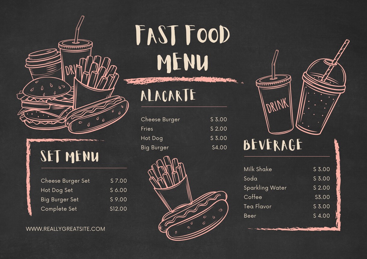 見やすく、分かりやすいメニューを作成します インバウンド向けに作成することも可能です。 イメージ1