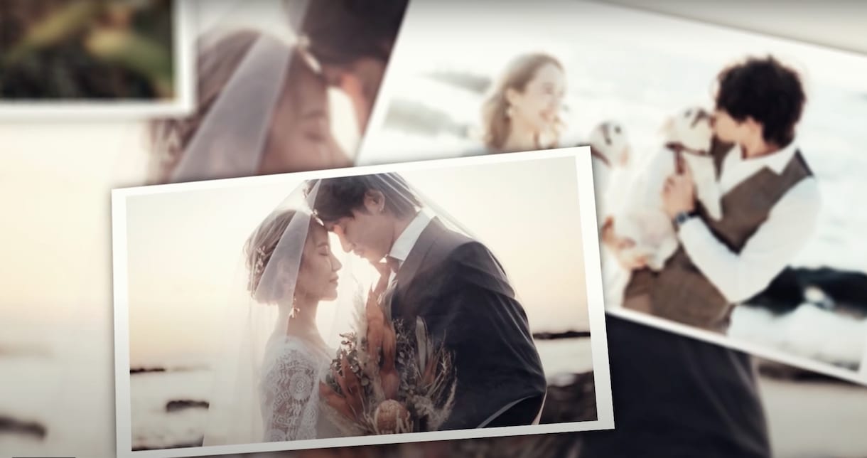 おしゃれなオープニングムービー作ります スタイリッシュな新郎新婦入場を演出!! イメージ3