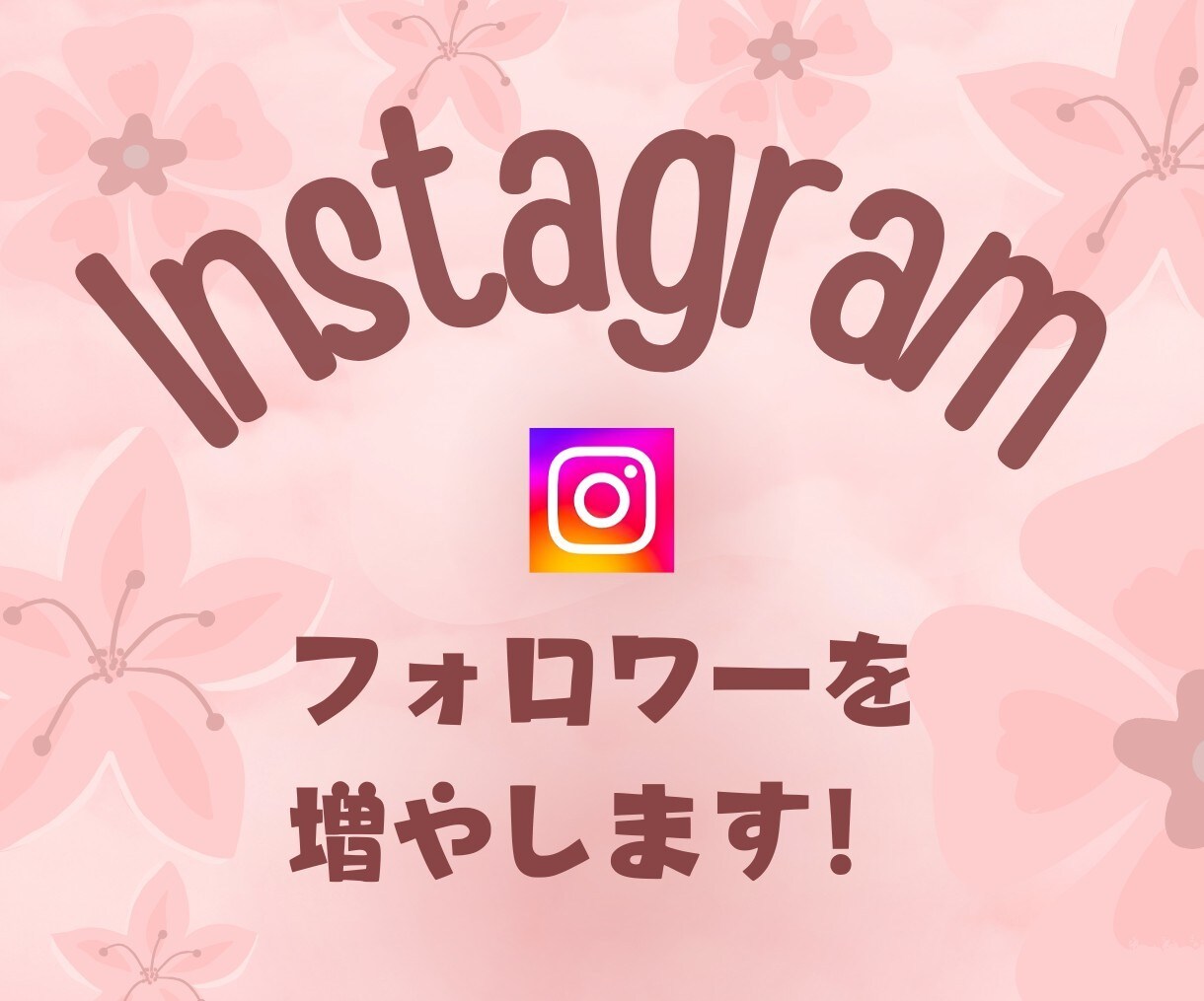 インスタのフォロワー増やします フォロワー数で差をつける方法を教えます。 イメージ1