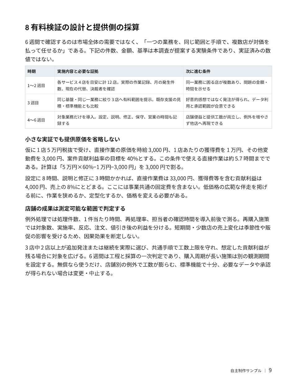 競合・ツールを調査して比較表にまとめます 選定や企画の判断材料になるよう公開情報を比較します イメージ10