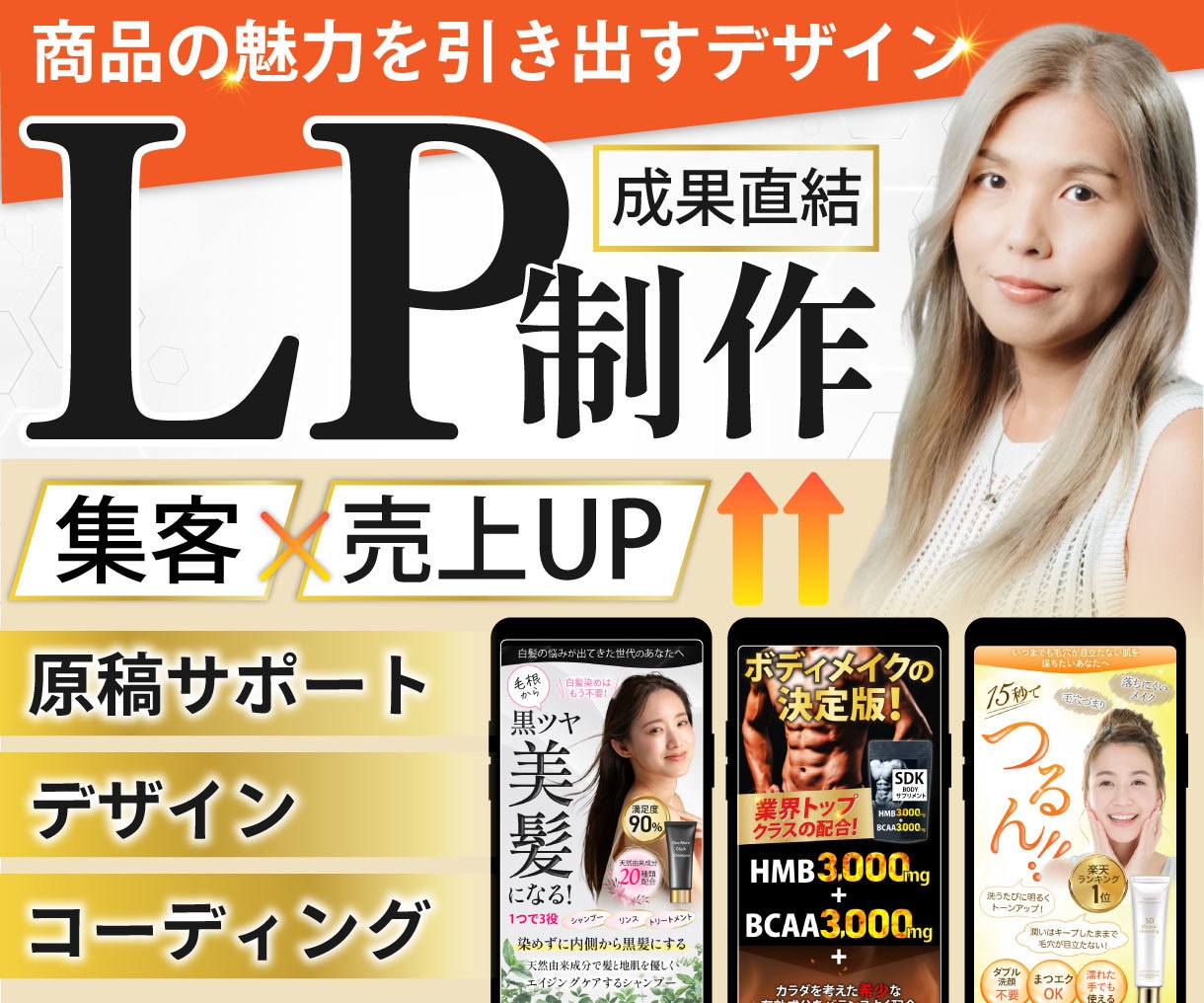 成果直結！商品の魅力を引き出すLPを制作します あなたのビジネスの魅力を最大限に伝えます！ イメージ1