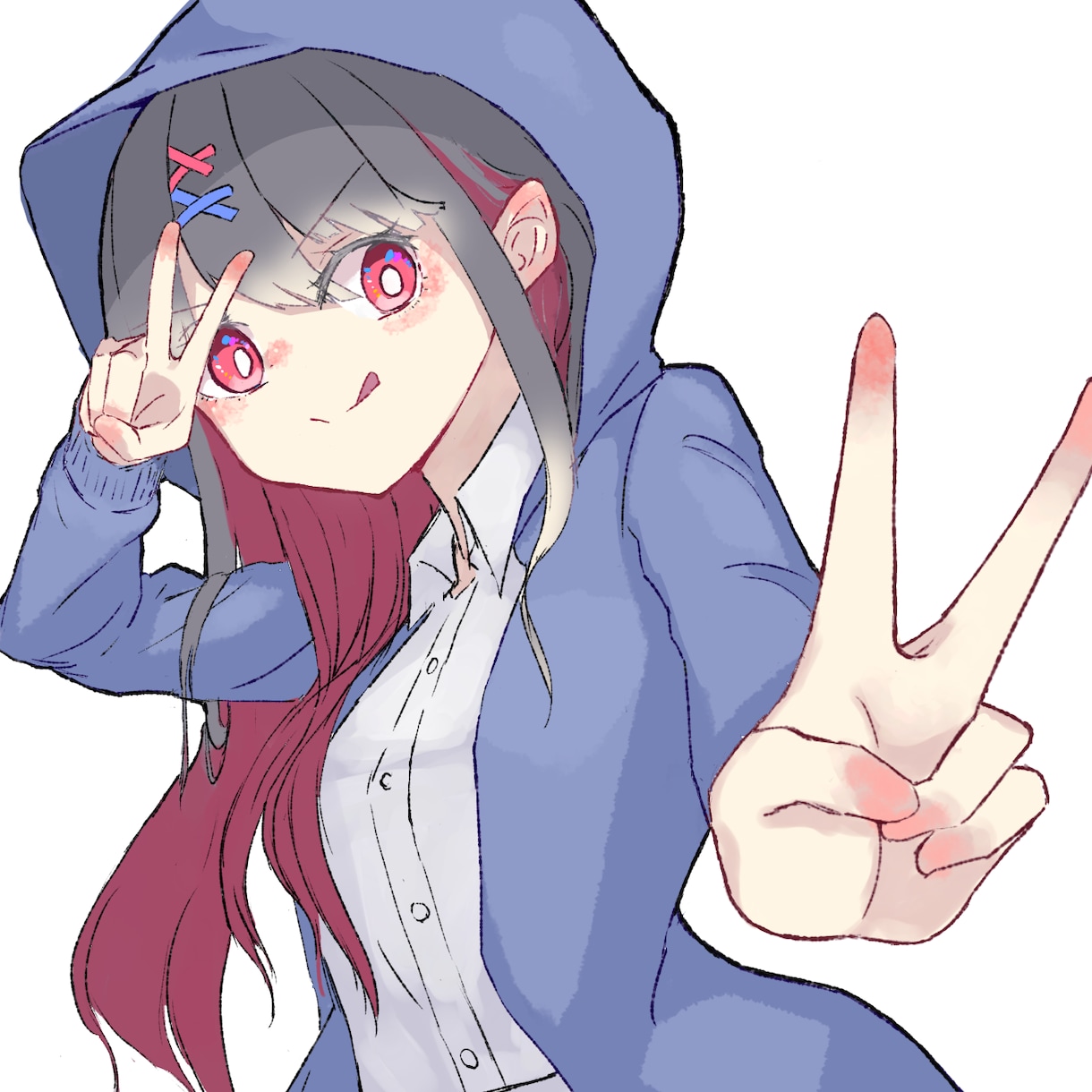 Twitterなどで使えるアイコンをお作りします 可愛い女の子イラストを描きます イメージ2