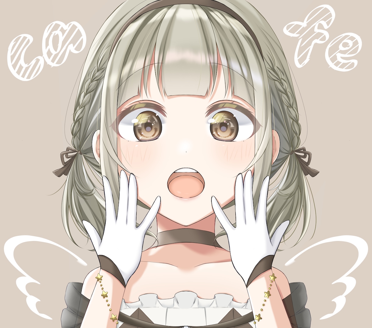 SNS用アイコンイラストお描きします かわいい系の女の子アイコンイラストをお描きします！ イメージ2