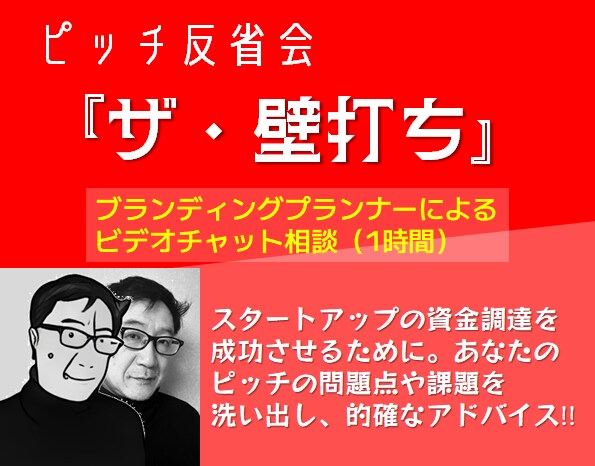 オープンピッチでの問題点・課題を洗い出します ～スタートアップ専門の壁打ちサービスです～ イメージ1