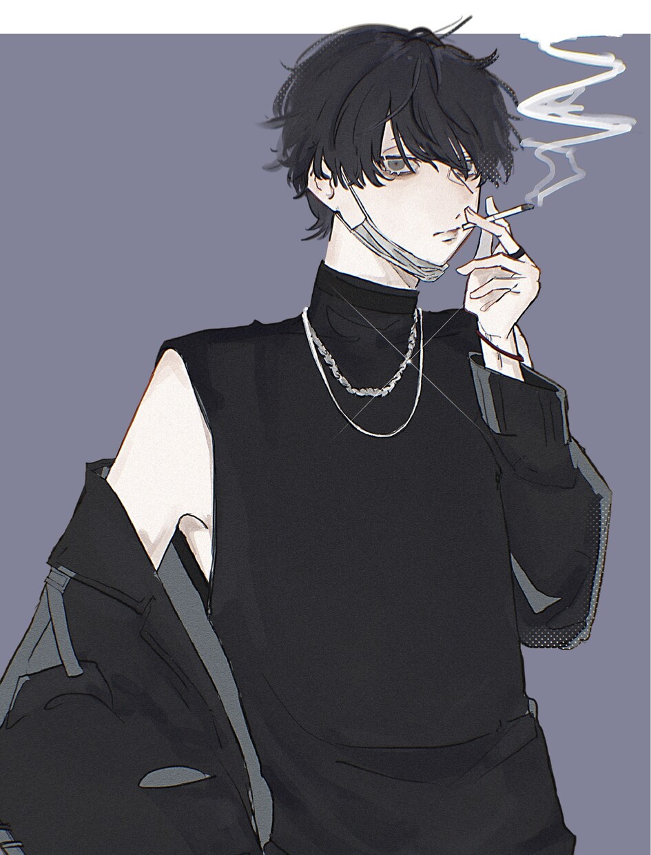 創作キャラをメインとした暗めのイラストを描きます オリジナルキャラ男女描き分け可 イメージ8