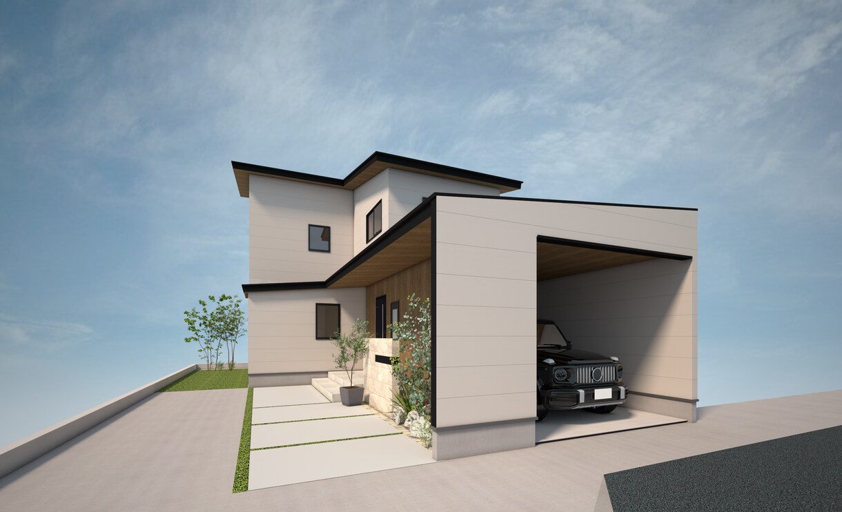 住宅建築等の3Dパース作成します 外観パース、内観パースをお好みのイメージで作成します！ イメージ6
