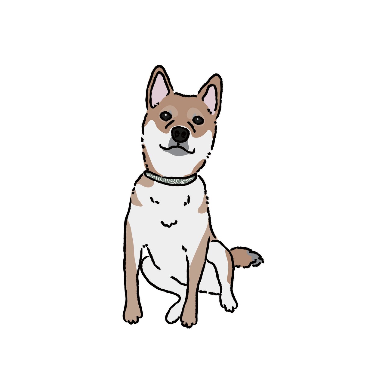 手書き感が可愛い♡愛犬の似顔絵アイコン作ります アイコン/インテリア/グッズなどに使える♪ イメージ4