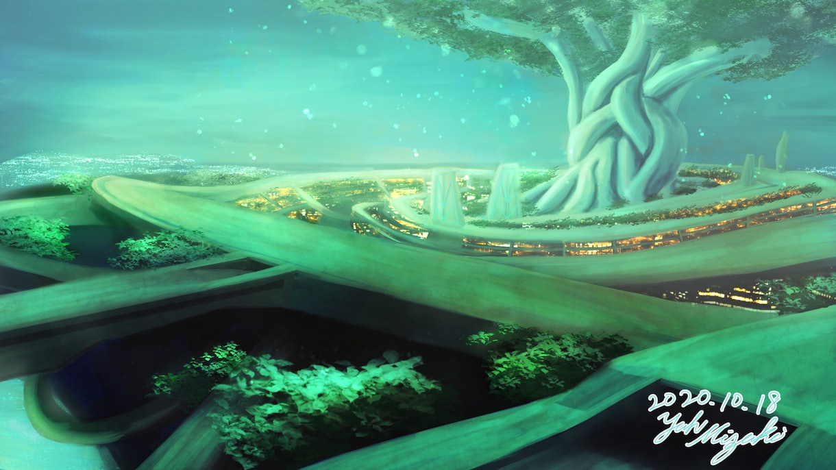 背景イラスト承ります 2D背景、オリジナルでも実際の写真からおこす形も可能です。 イメージ5