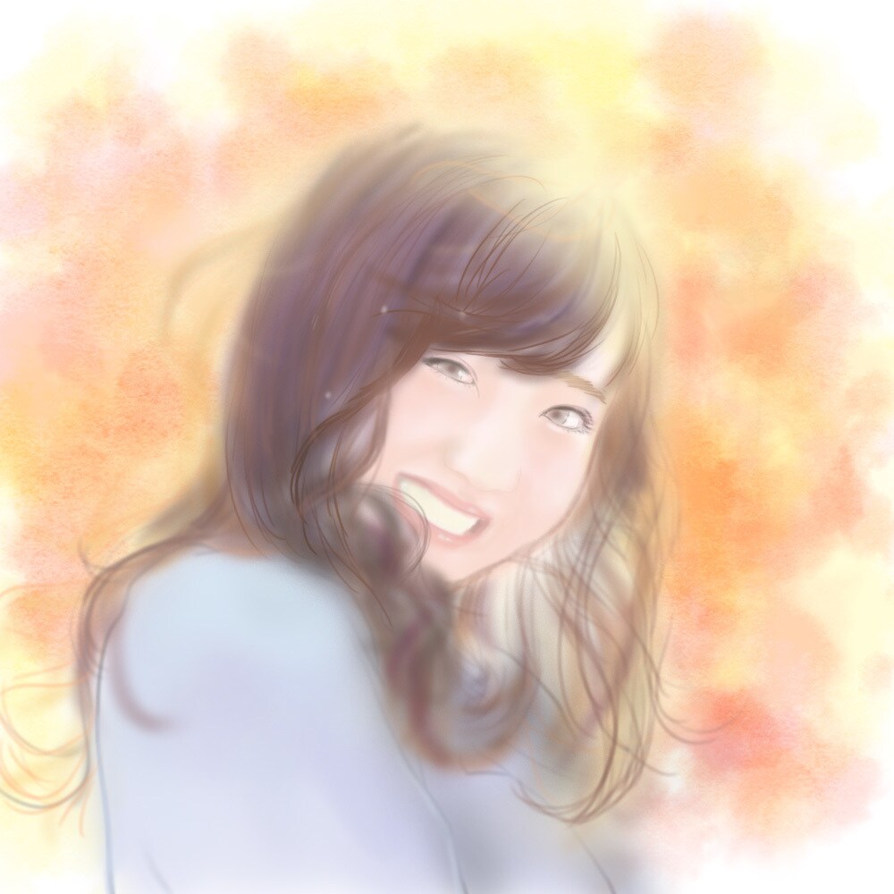 ふんわり似顔絵イラストを描きます 大切な思い出をふんわりイラストに☆ イメージ3