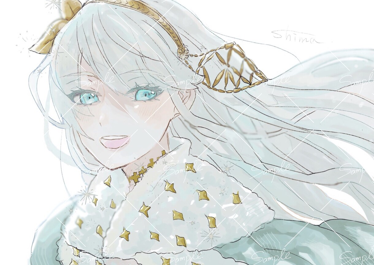 SNSアイコンから同人誌表紙まで幅広くお描きします アイコン、夢絵、モノクロイラスト、カラーイラストなど イメージ3