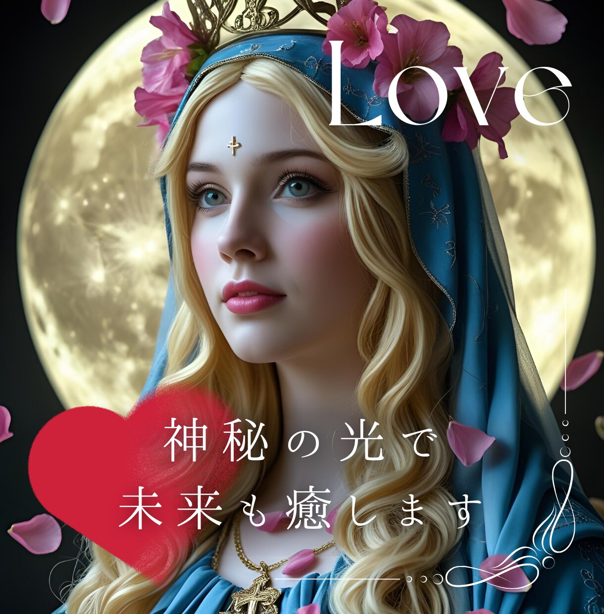 恋の行方を霊視し幸せへと導きます 月の光のように、あなたの心をそっと照らし癒します☽☽☽ イメージ1