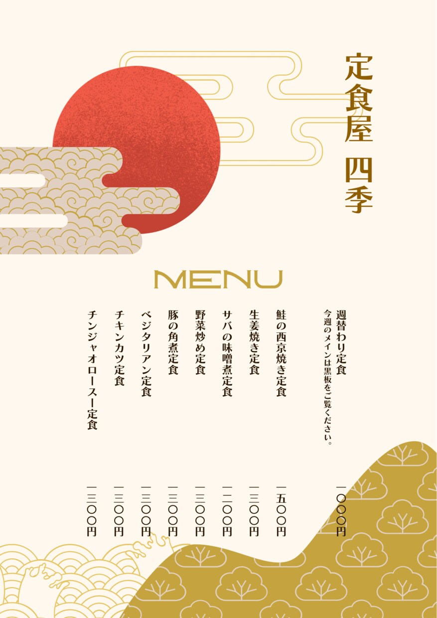 オシャレ＆かっこいいmenuを作ります その他チラシや名刺などをお作りして、データで差し上げます！ イメージ7