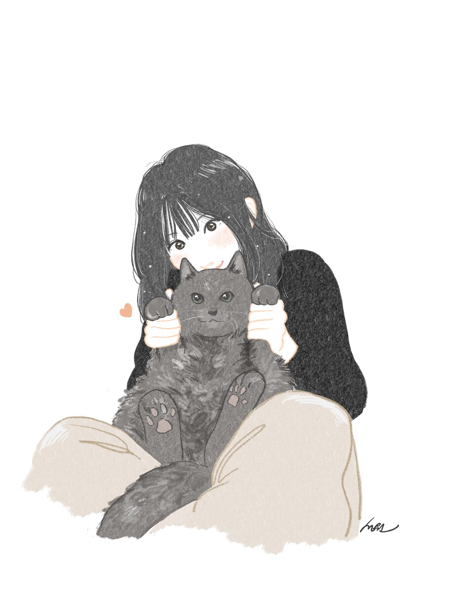ほんわか可愛い似顔絵描きます SNSアイコン、マイペットとの似顔絵、カップル似顔絵対応！ イメージ2