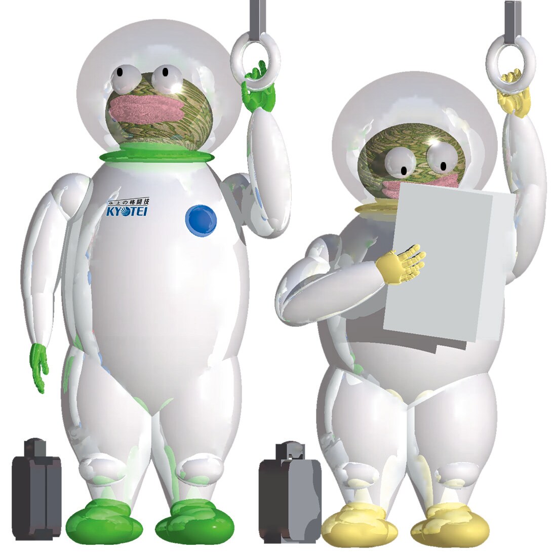 立体感、溢れるキャラクター作成します 名刺のワンポイントや、ちょっと目立つアイコンとしても最適！ イメージ9