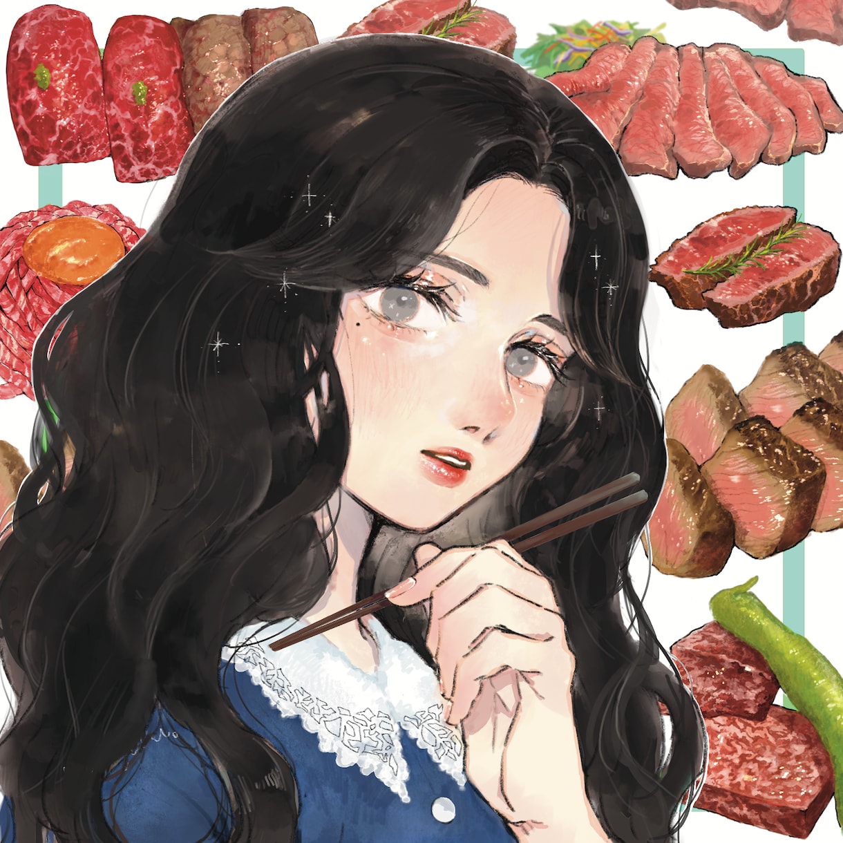 綺麗系から可愛い系まで！アイコン作成します あなたの好みにマッチしたイメージ通りのアイコンを描きます！ イメージ2