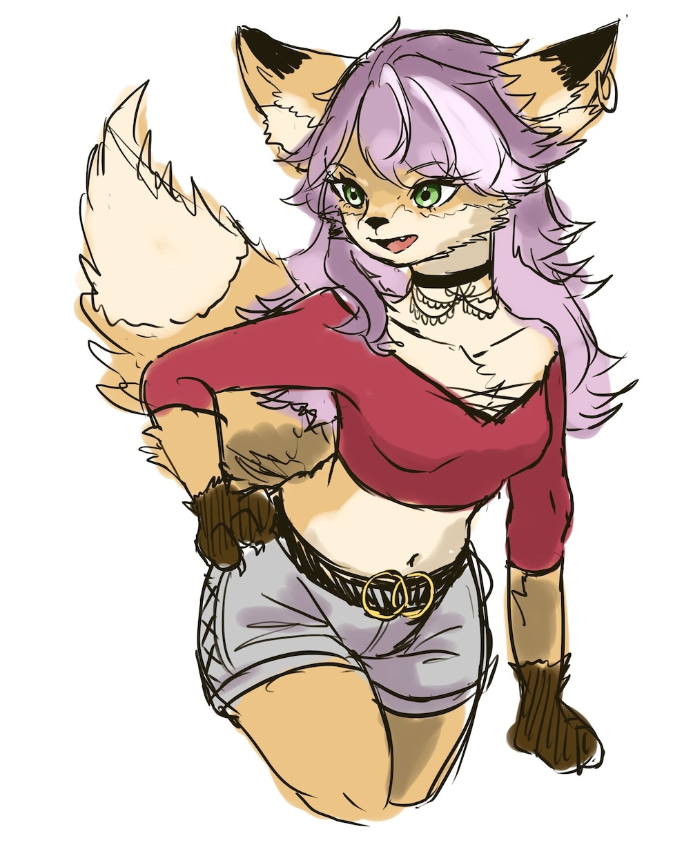 SNSアイコン/TRPGで使えるイラスト承ります 天使や獣人等を可愛いタッチで描きます！ミニキャラも可 イメージ7