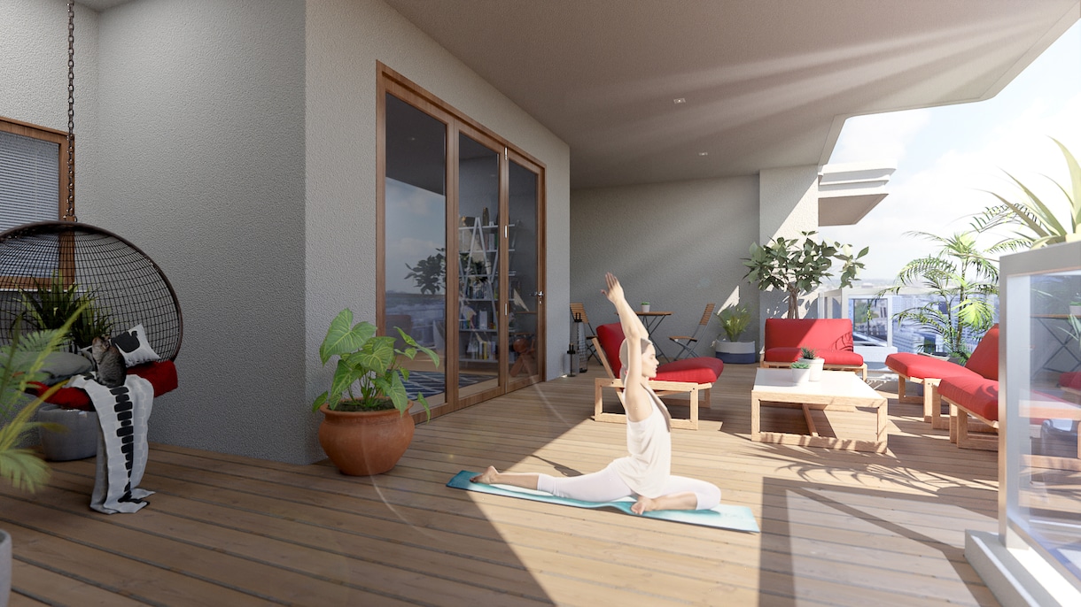 情感豊かな表現 内観3DCGパース制作します ◎高品質フォトリアル３DCGパース◎ イメージ7