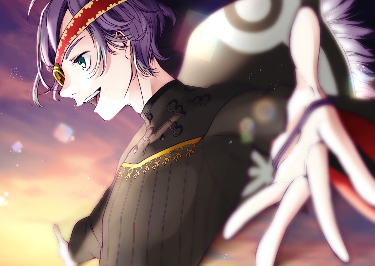 人物メインのイラスト描きます 絵柄寄せや背景描き込み・オリジナルキャラクター作成も可能 イメージ7