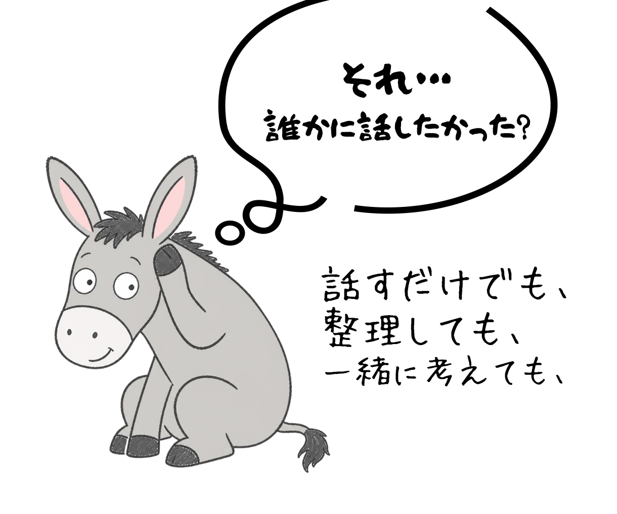コエロバ　まとまらない気持ちを一緒に整理します 答えを押しつけず、あなたと一緒に考えます イメージ1
