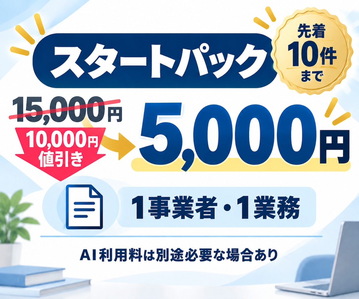 中小企業・個人事業の事務をAIで時短します 何から始めるかの整理から、専用テンプレート作成まで イメージ9