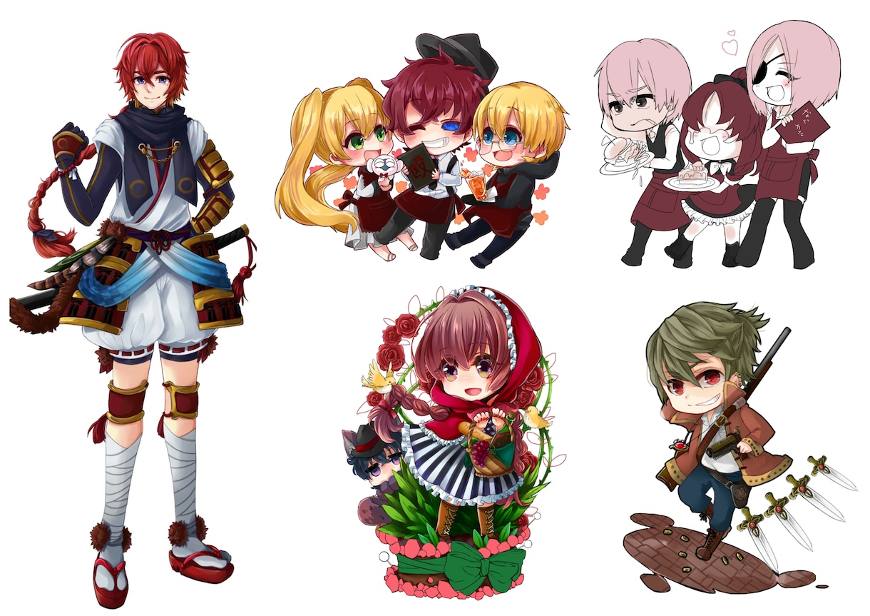 あなただけのオンリーワン描きます あなたの世界観変えます！ＳＤ得意です イメージ3