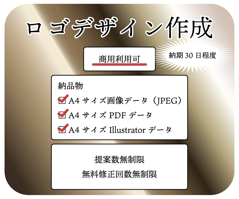 シンプルでおしゃれなロゴデザインを目指します 気軽に相談できる低価格のロゴデザインプラン イメージ1