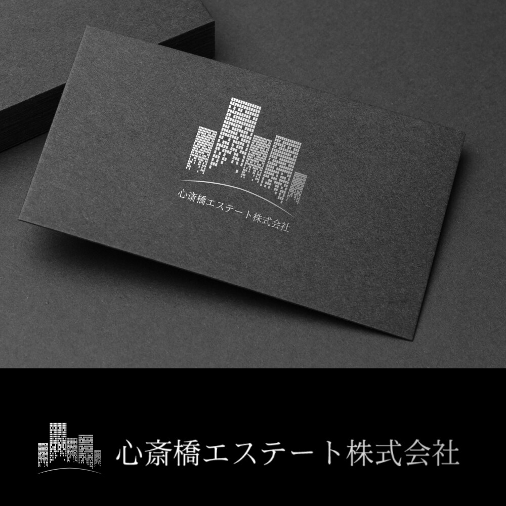 ロゴ制作込！シンプルでカッコ良い名刺を作ります Aiデータ込みの値段になります。 イメージ5