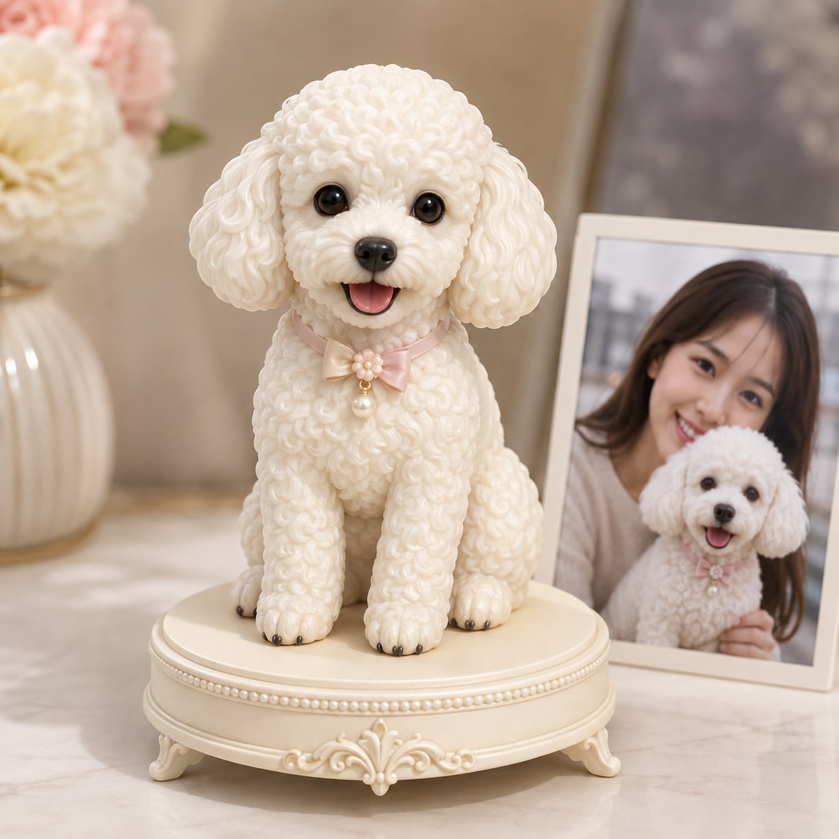 写真1枚から愛犬そっくりのフィギュアを作ります 制作前に完成イメージを確認できるので安心です。手にする喜びを イメージ3