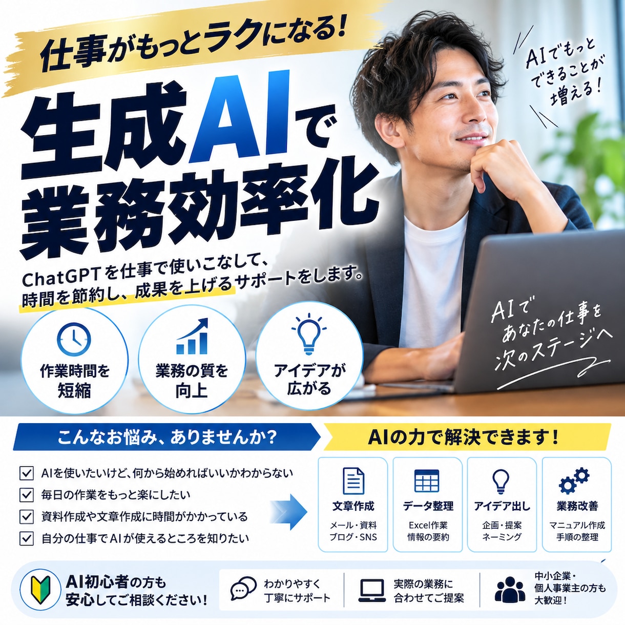 ココナラ実績の為、年末まで無料で相談受け付けします 様々なビジネスのお悩みを解決できるかと思います。 イメージ1