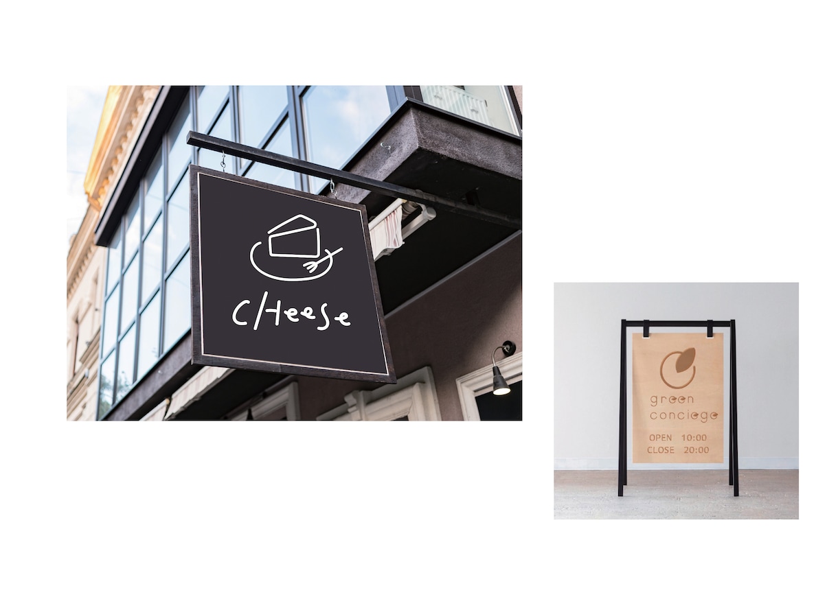 ゆるいオシャレなシンプル手描きロゴを作ります 印象に残るオシャレなお店のロゴを作成したい方へ イメージ6
