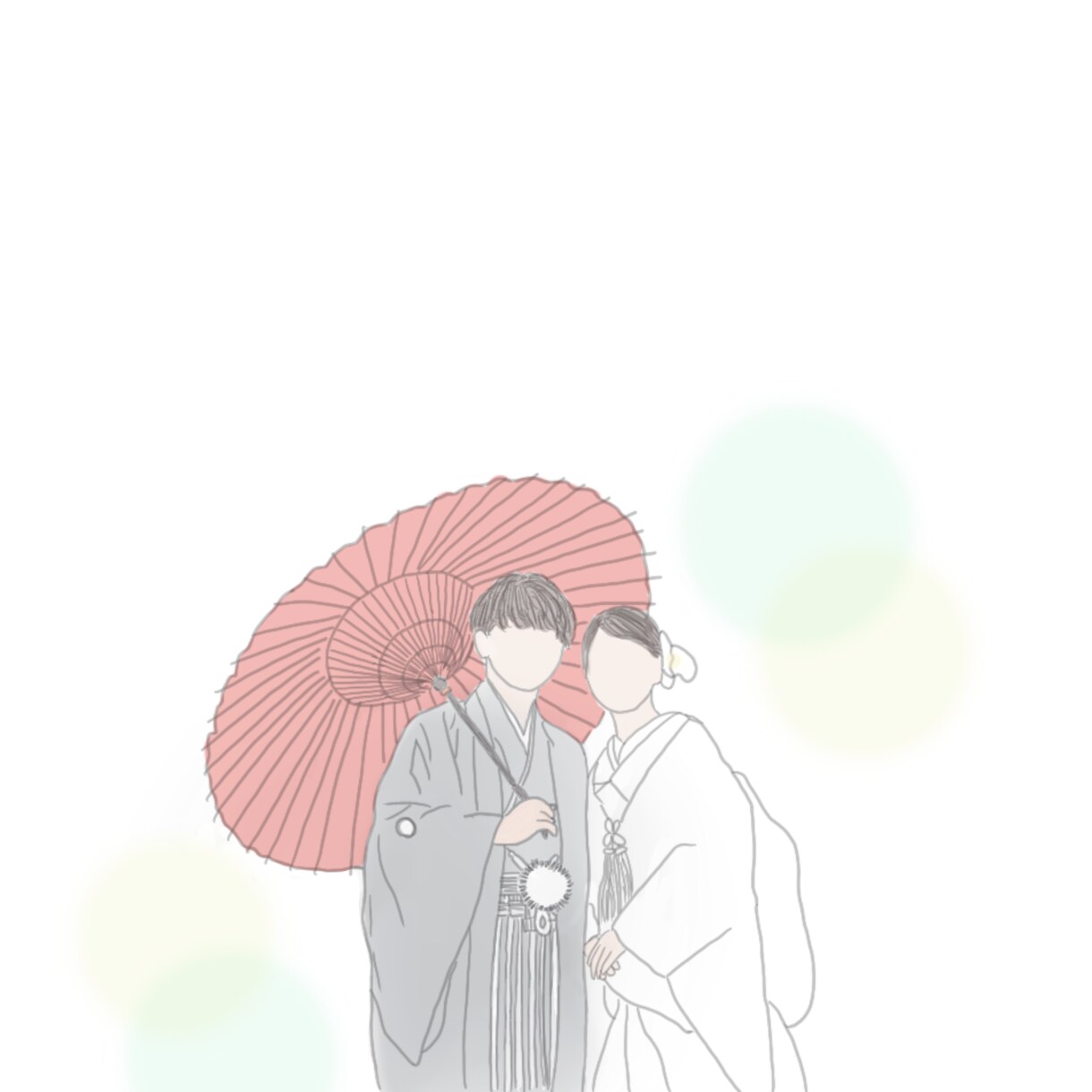 シンプルで心に残るイラストをお描きします 大切な瞬間と思い出をイラストで残すお手伝い！ イメージ5