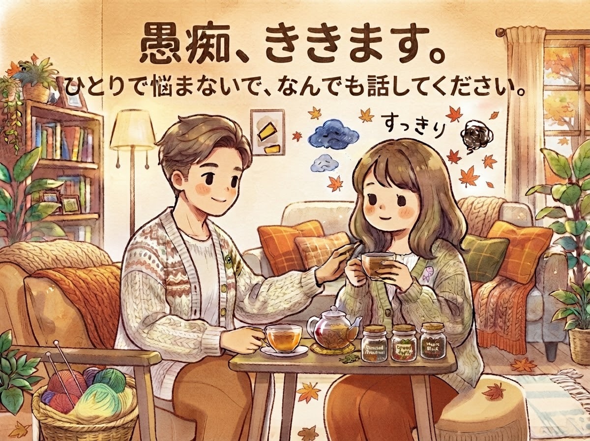 誰にも言えない愚痴やモヤモヤ、お聴きします 否定せず、あなたの味方になってお聴きします。秘密厳守！！ イメージ1