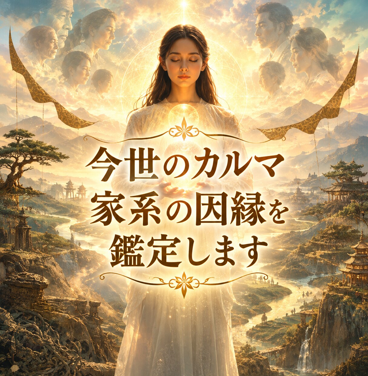 カルマと家系の因縁鑑定します 宿命を紐解き、人生を軽やかに生きる イメージ1