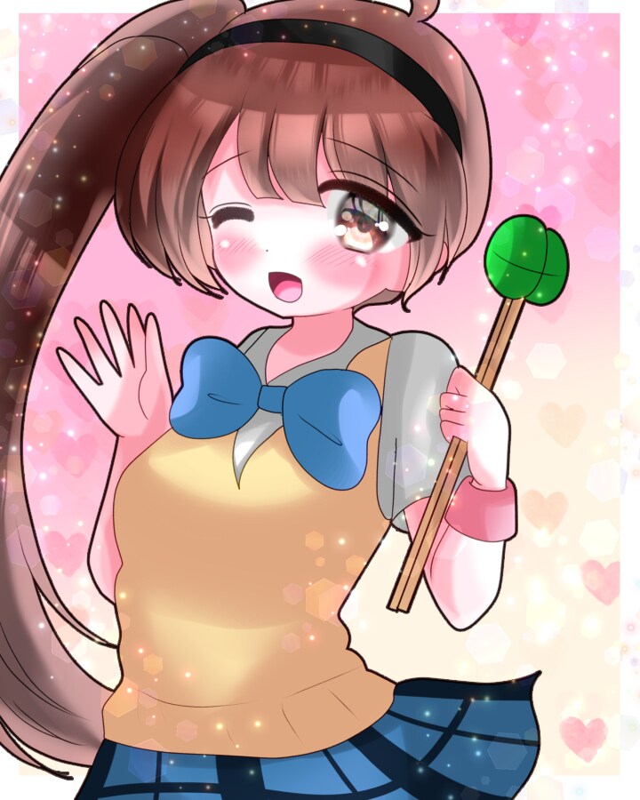 可愛い系イラストを描きます 創作・夢絵もOKです！版権もOKですが苦手もあります イメージ4