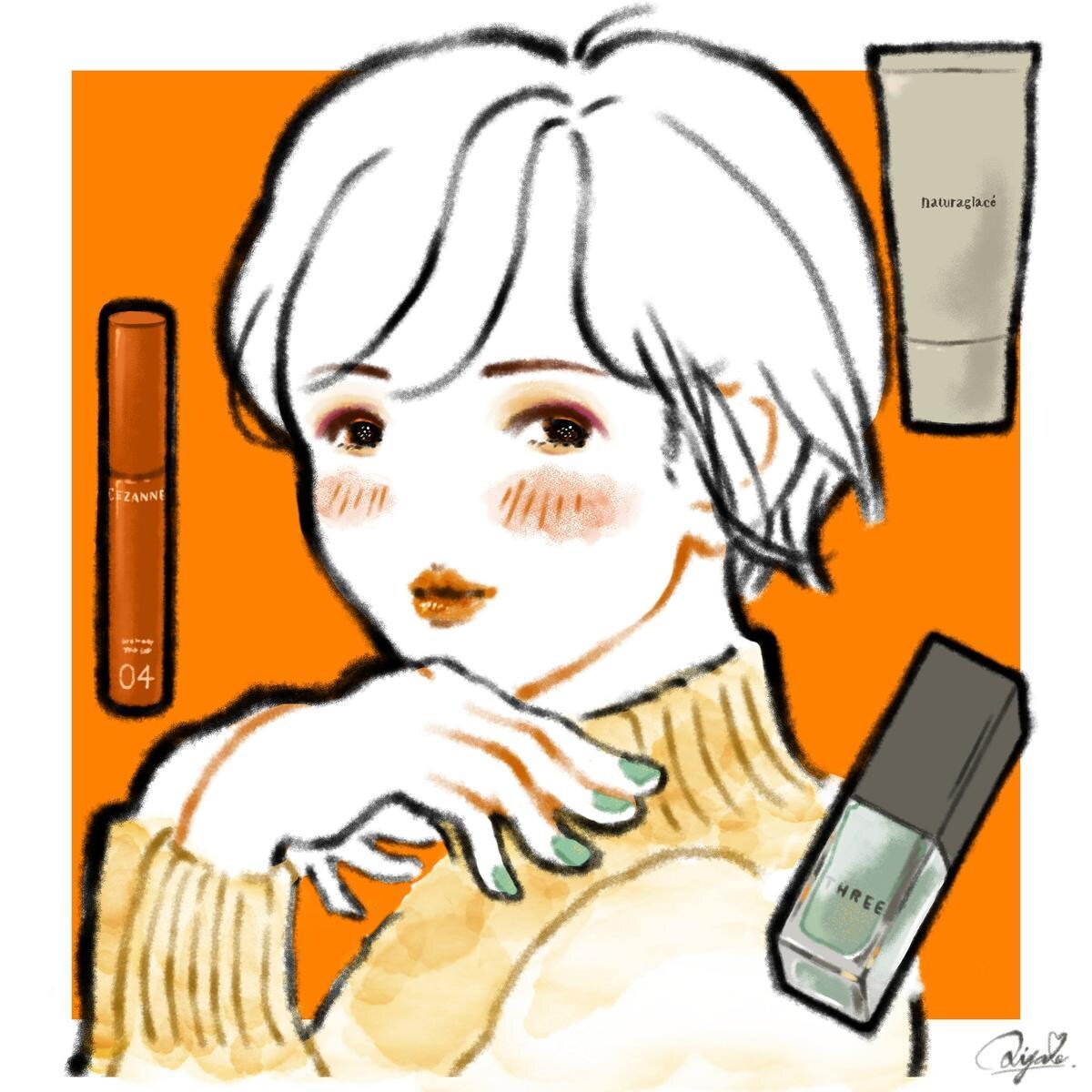 商用◎似顔絵◎オシャレで可愛いアイコン描きます 修正何度でも＆背景3種＆小物2つ無料！記念日やプレゼントにも イメージ8